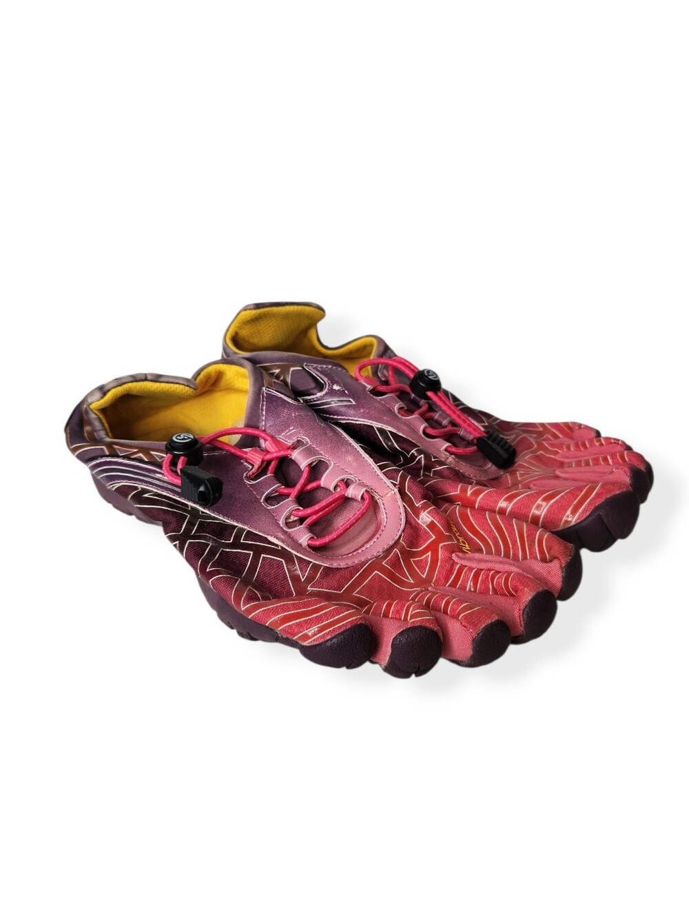 Vibram Five Fingers Vybrid Women’s Pink Purple Sneak Trail Running Shoe Size 40